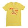 dreams are worth fighting for Ladies Fitted T-Shirt