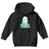 scream floral Youth Hoodie