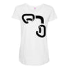 black best Maternity Scoop Neck T-shirt