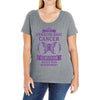 I am a Gynecologic Cancer Survivor - What's Your Superpower? Ladies Curvy T-Shirt