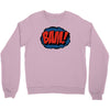 comic bam Crewneck Sweatshirt