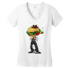 random shit Women's V-Neck T-Shirt