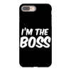 i'm the boss funny nerd iPhone 8 Plus
