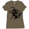bull 2 Ladies Fitted T-Shirt