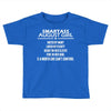Smartass August Girl Toddler T-shirt