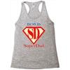 bob is super dad Racerback Tank