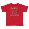Smartass March Girl Toddler T-shirt