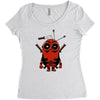 deadpool minion Women's Triblend Scoop T-shirt