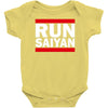 run saiyan Baby Bodysuit