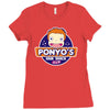 ponyo's ham shack Ladies Fitted T-Shirt