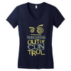 hungary out of control Women's V-Neck T-Shirt