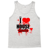 i love house music t shirt men logo3 new t shirt clothing design men Tank Top