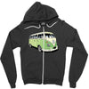 vw camper van, ideal gift or birthday present Zipper Hoodie
