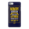 nobody exists on purpose iPhone 7 Case
