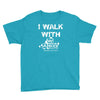i walk with wasd Youth Tee