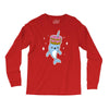 narwhal donuts cute unicorn sweet cool awesome Long Sleeve Shirts
