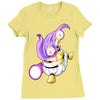 majin boo Ladies Fitted T-Shirt