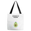 Powered By Avocado Tote Bags