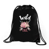 Wild One Drawstring Bags