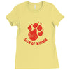 147. sign of winner 040 Ladies Fitted T-Shirt