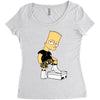 rap simpson Women's Triblend Scoop T-shirt