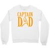 captain dad Crewneck Sweatshirt
