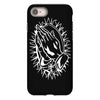 praying hands cross mary rock band baseball jersey iPhone 8
