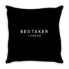 bed taker london Throw Pillow