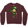 DABBİNG LEPRECHAUN Crewneck Sweatshirt