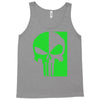 mad engine marvel brand punisher scar glow in the dark Tank Top
