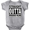 straight outta paradise palms Baby Bodysuit