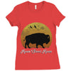 roam sweet roam slouchy Ladies Fitted T-Shirt