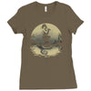 sailing with death Ladies Fitted T-Shirt