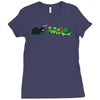 tortoise caught Ladies Fitted T-Shirt