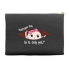 July Peeking Out Baby Girl Accessory Pouches