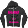 I&rsquo;m Called Grandma Because I&rsquo;m Way Too Cool To Be Called Grandma Zipper Hoodie
