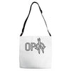 opa logo Adjustable Strap Totes