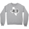 Beto For Senate Texas Map Crewneck Sweatshirt