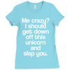 me crazy Ladies Fitted T-Shirt
