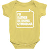 i'd rather be doing gymkhana Baby Onesie