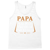 papa the man the myth the legend Tank Top