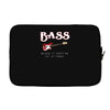 bass   out of treble Laptop sleeve