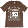 vintage made in 1953 perfectly aged a living legend T-Shirt