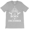 the best teachers are born in december T-Shirt