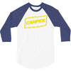 okayest camper in the galaxy funny camping 3/4 Sleeve Shirt