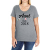 Aunt est.2018 Ladies Curvy T-Shirt