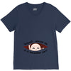 December  Peeking Out Asian Baby Boy V-Neck Tee