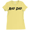 rad dad Ladies Fitted T-Shirt