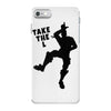 fortnite take the L black logo iPhone 7 Case