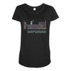 plutonium thief periodic table Maternity Scoop Neck T-shirt